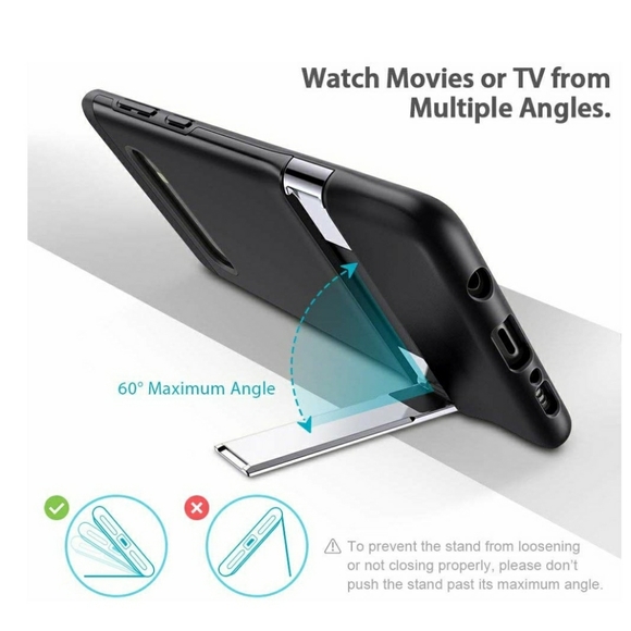 Samsung Galaxy s10, s10 plus case kickstand - Picture 4 of 5